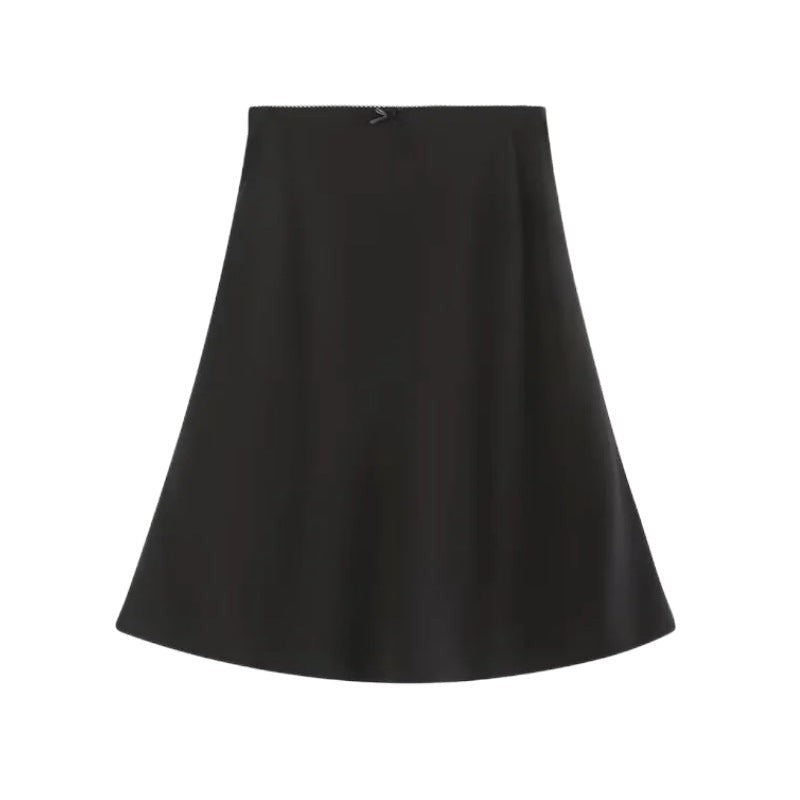 Arlisse Lace Panel Low-Waist Set - Black