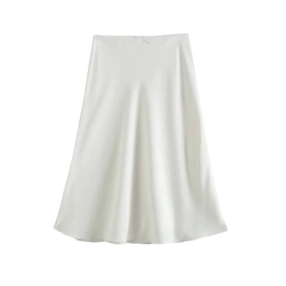 Arlisse Lace Panel Low-Waist Set - White