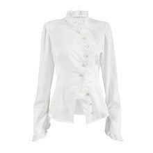 Ruffle-Sleeve Palace Blouse