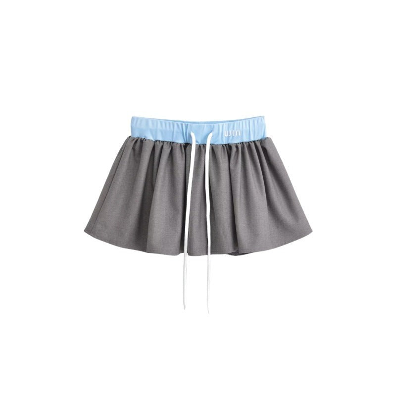 Vellaro Colorblock Polo Lounge Set - Gray