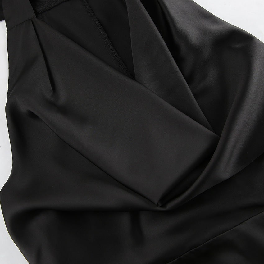 Veyrona Luxe Bodycon Dress - Black