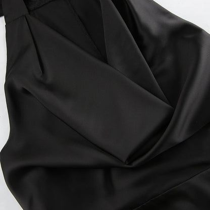 Veyrona Luxe Bodycon Dress - Black